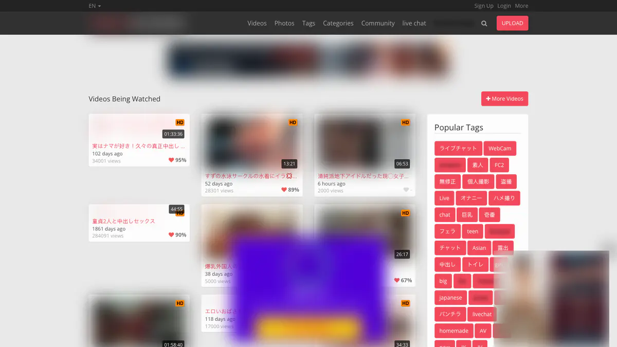 Tokyomotion Video Downloader browser extension screenshot 2